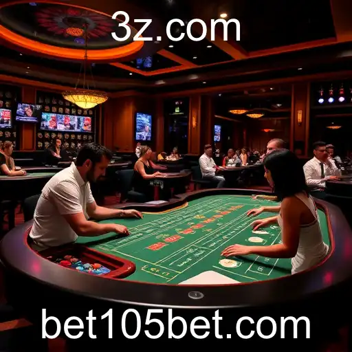 A Emoção do Cassino Ao Vivo na Plataforma 105bet
